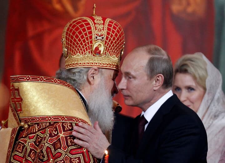 プーチン大統領,モスクワ総主教