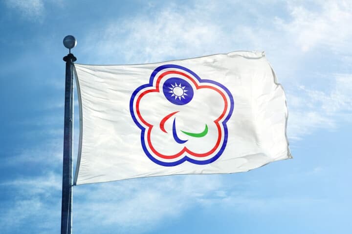 チャイニーズタイペイ・パラリンピック旗