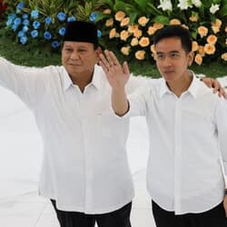 「全インドネシア人のため闘う」、プラボウォ次期大統