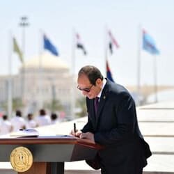 米・エジプト首脳が電話会談、ガザ停戦巡り協議