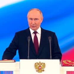 プーチン大統領、通算5期目始動　西側との核協議に前