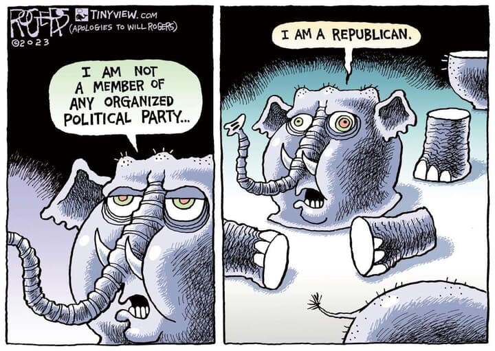 象, 共和党