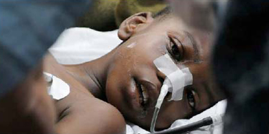「緩慢な悲劇」との戦いに入ったハイチでの救命活動
