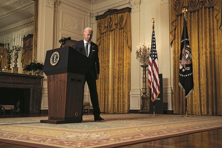 ジョー・バイデン米大統領（2月19日、ホワイトハウス）