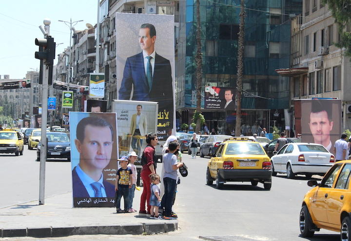 シリアの首都ダマスカス