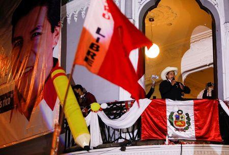 ペルーの大統領選挙候補ペドロ・カスティジョ
