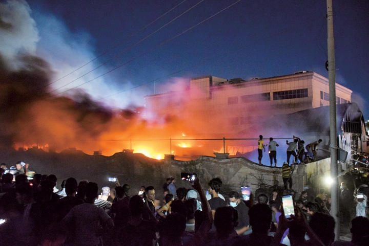イラク・ナシリヤの病院火災