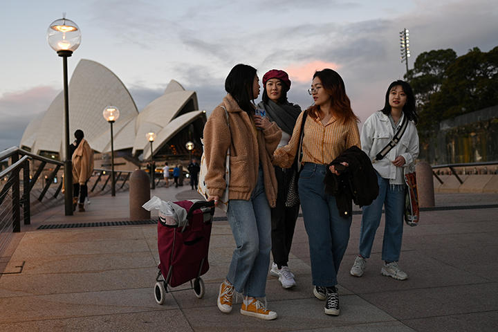 シドニーの中国人留学生