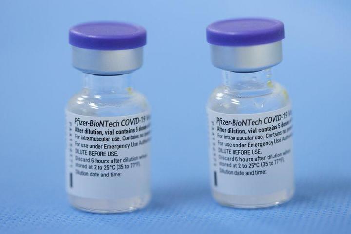米ファイザーと独ビオンテックが共同開発した新型コロナウイルスワクチン