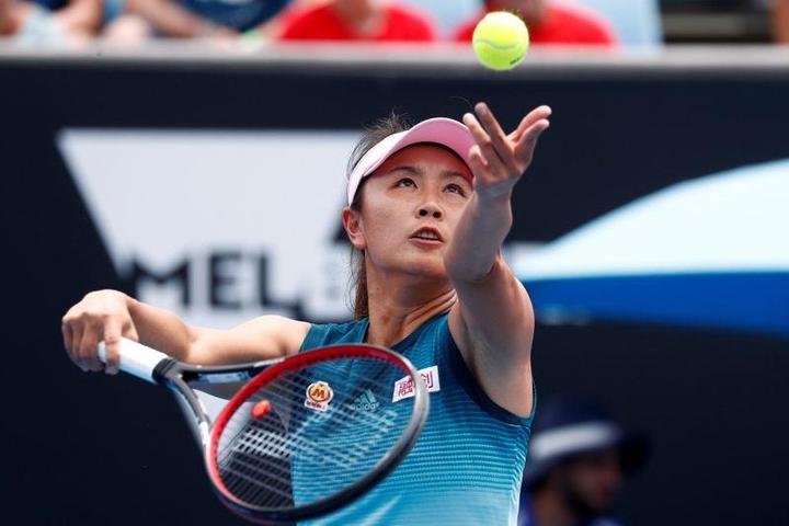 中国女子プロテニス選手の彭帥
