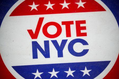 ニューヨークの選挙ポスター