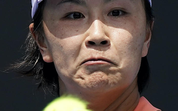 中国女子テニスの彭帥選手