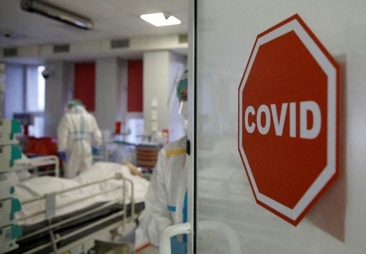 ポーランド・ワルシャワの新型コロナウイルスの治療病棟