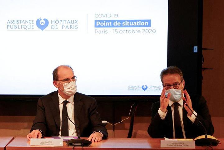 パリ公立病院連合（AP－HP）のマルタン・イルシュ（右）