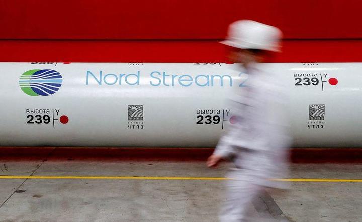 ロシア産天然ガスをドイツに送る海底パイプライン「ノルドストリーム2」