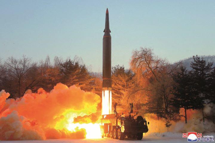 北朝鮮ミサイル実験
