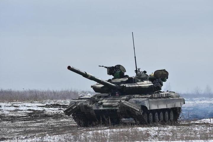 ウクライナ軍の戦車