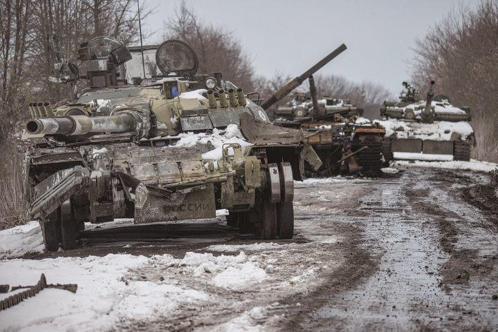 ロシア軍の戦車