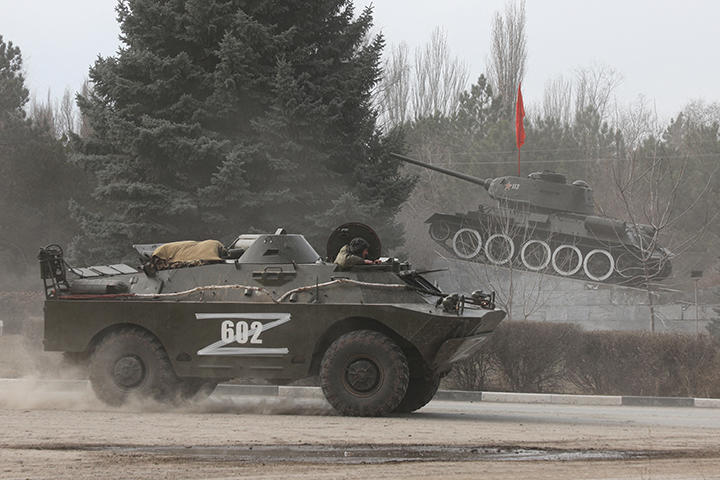 ロシアの軍用車両