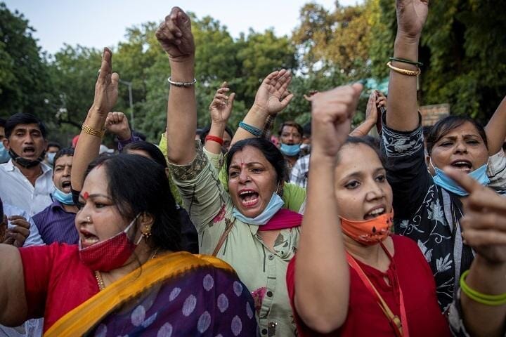 インド女性デモ