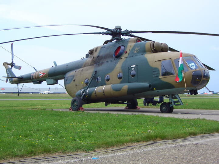 ハンガリー空軍のMi-17