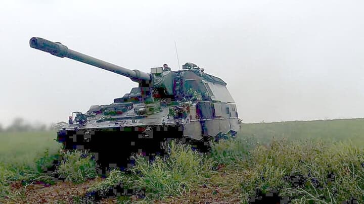 ウクライナ軍の戦車