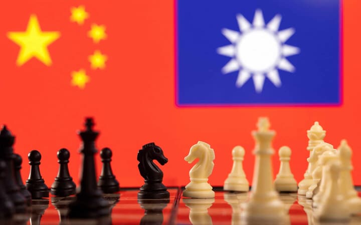 中国と台湾の対立のイメージ