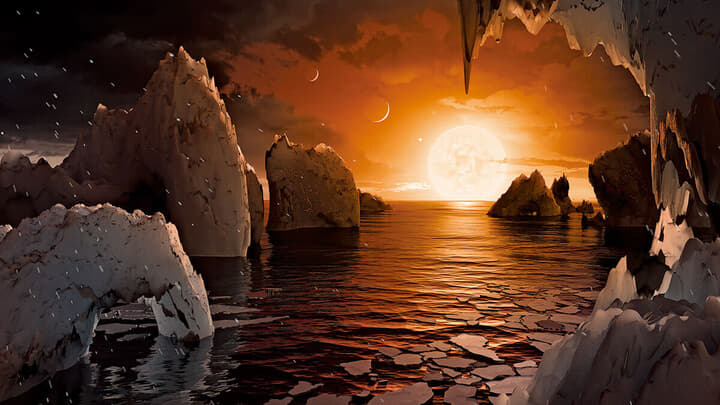 TRAPPIST1の惑星系