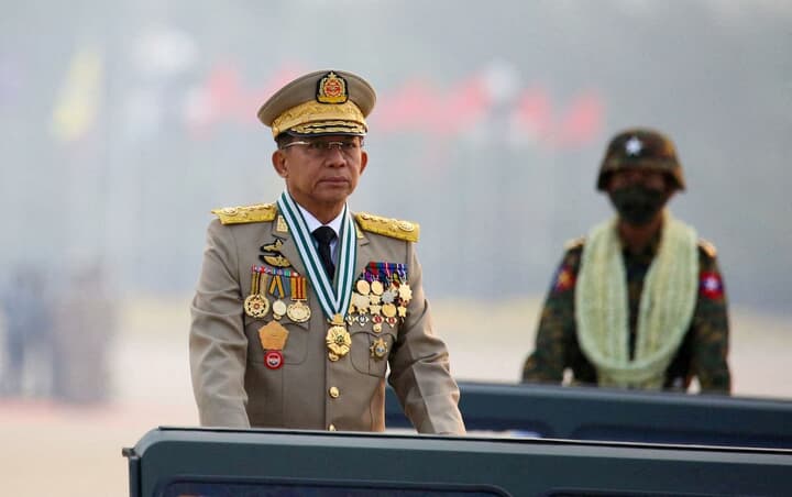ミャンマーのミン・アウン・フライン国軍司令官