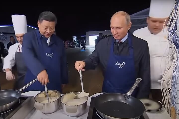 習近平とプーチン