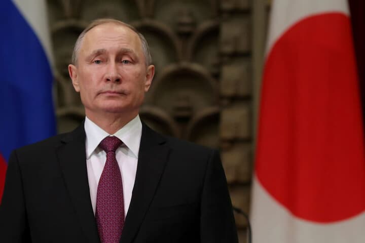 訪日したプーチン大統領