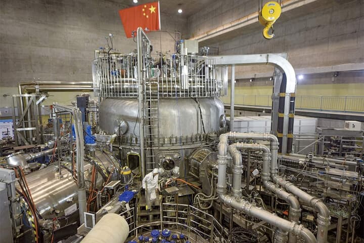 中国の核融合エネルギー実験施設
