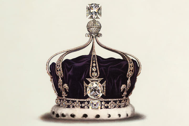 メアリー王妃の王冠, コーイヌーア
