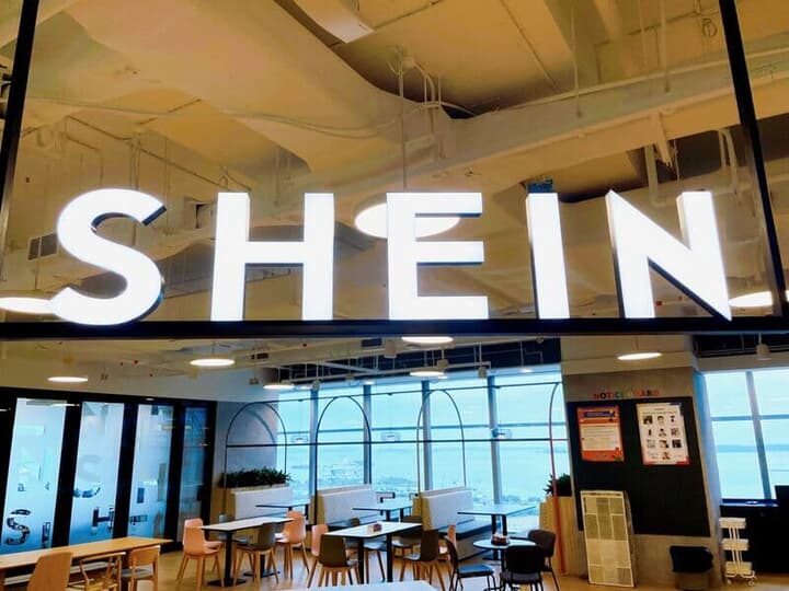 中国ファストファッション通販大手「SHEIN（シーイン）」のロゴ