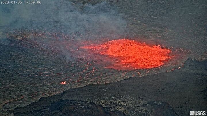キラウエア火山の噴火