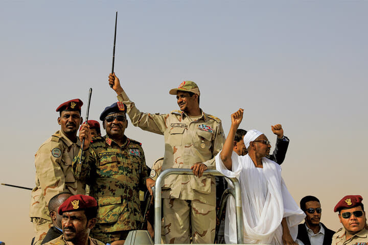 スーダン準軍事組織RSFのリーダー、ダガロ