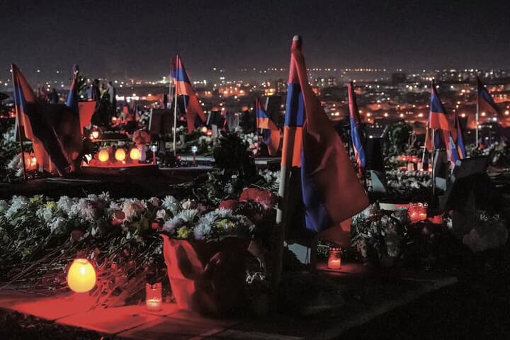 アルメニアの軍用墓地