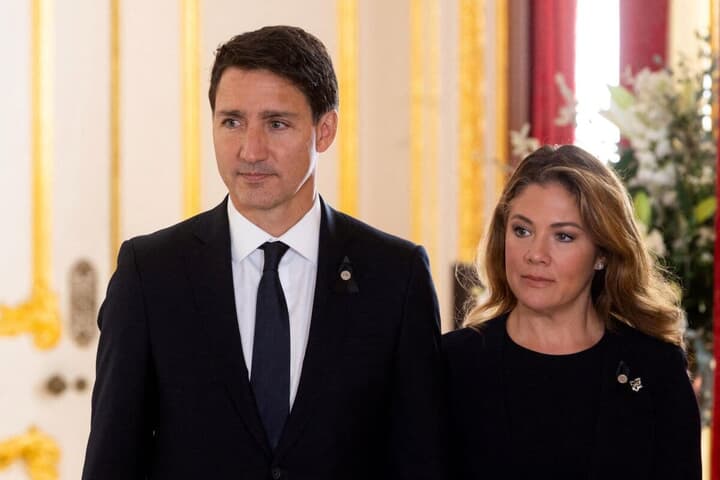 カナダのトルドー首相夫妻
