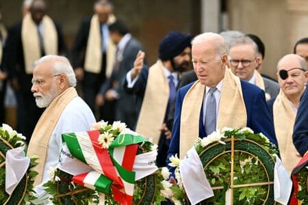 インドのモディ首相、米国バイデン大統領ほかG20サミットに出席した各国首脳