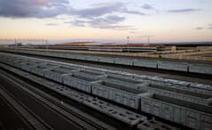 中国企業が建設したナイロビの鉄道貨物ターミナル