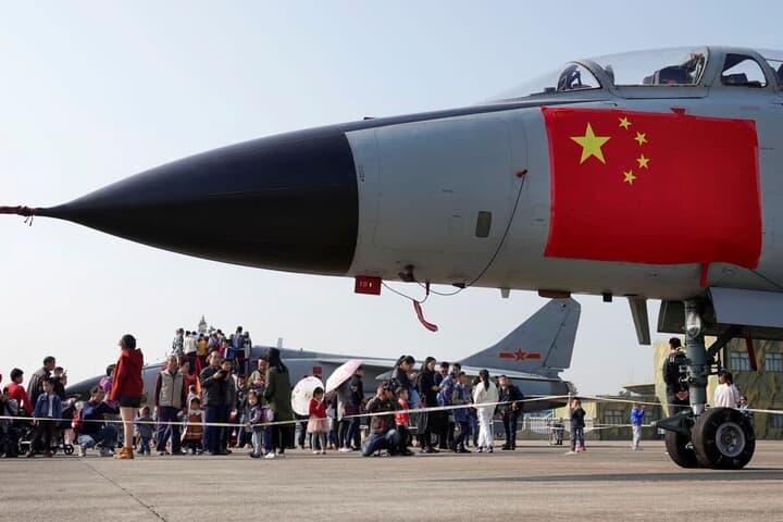 中国空軍の戦闘機