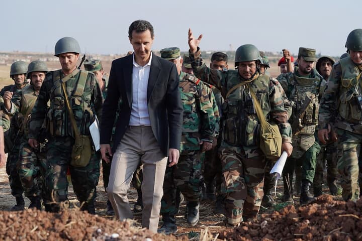 シリアのアサド大統領 (2019年）　SANA/REUTERS 