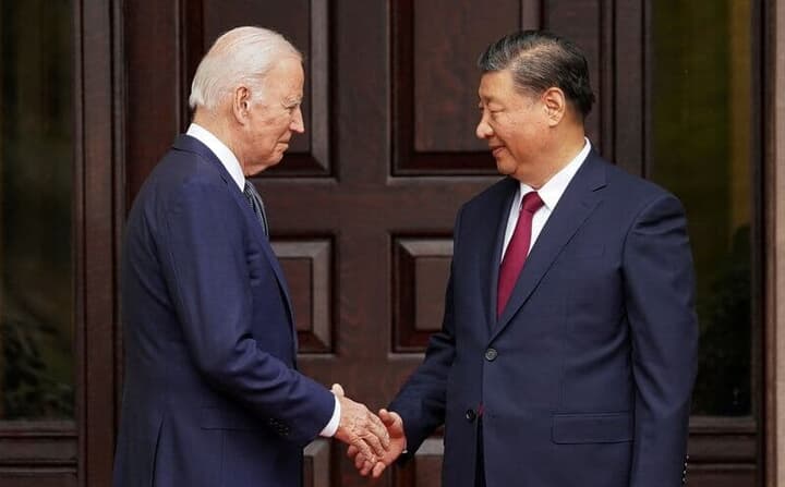バイデン米大統領と中国の習近平国家主席