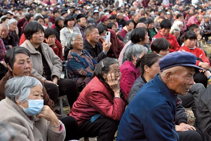 中国の高齢化