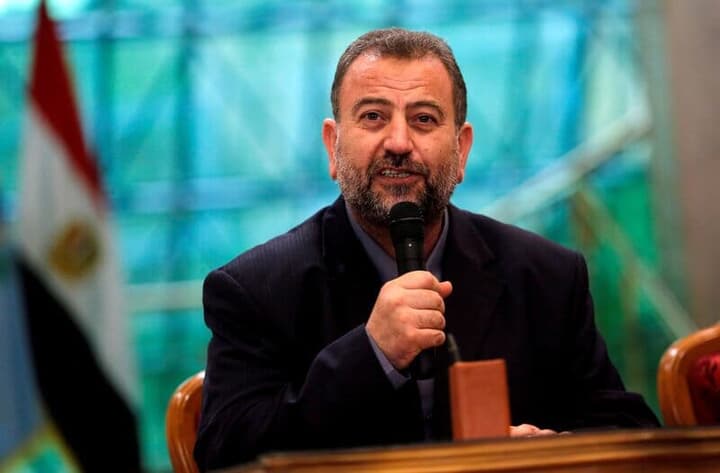 イスラエルの攻撃で死亡したハマス幹部のアロウリ氏