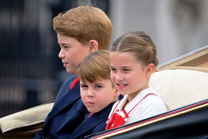 ジョージ王子、シャーロット王女、ルイ王子