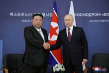 北朝鮮の金正恩総書記とロシアのプーチン大統領