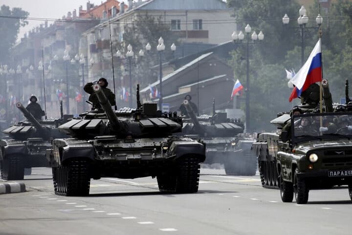 ロシアの主力戦車T-72