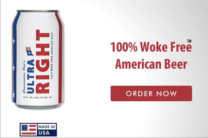 Conservative Dad's Ultra Right Beer