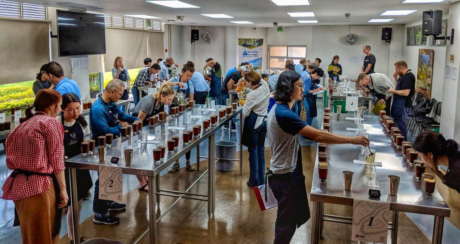 Coffee ACE 2019 Columbia Cupping contest.jpeg